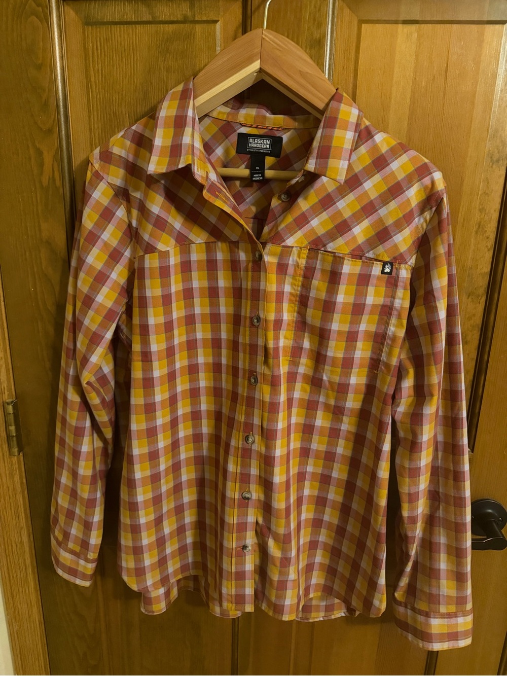 Women’s Alaskan Hardgear Duluth Co. Plaid Performance Trail Shirt Wool Blend XL